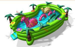  New design inflatable bouncer for sale inflatable amusement park small playground Manufactures