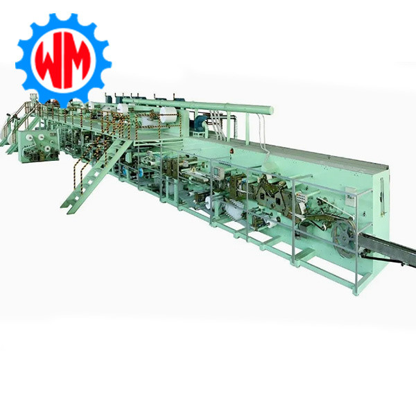 Quality Global Export Automatic Full Servo Panty Liner Sanitary Pad Making Machine Intelligent Control With CE for sale