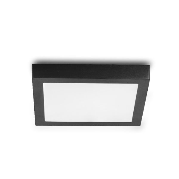 Contemporary surface mounted 24W black interiror LED panel light & led downlight