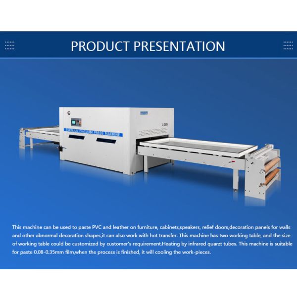 380V 50Hz 3 Phase Vacuum Press Machine Rapid Automatic Hot Press Machine