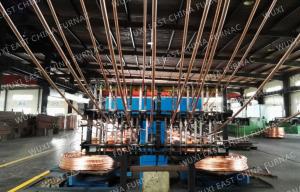 China Copper Brass Bronze Rod Continuous Casting Machine Process , Upward Casting Machine on sale