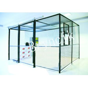 Buy cheap 4 Sides Wire Mesh Security Partitions Data Protect Security With Roof from wholesalers