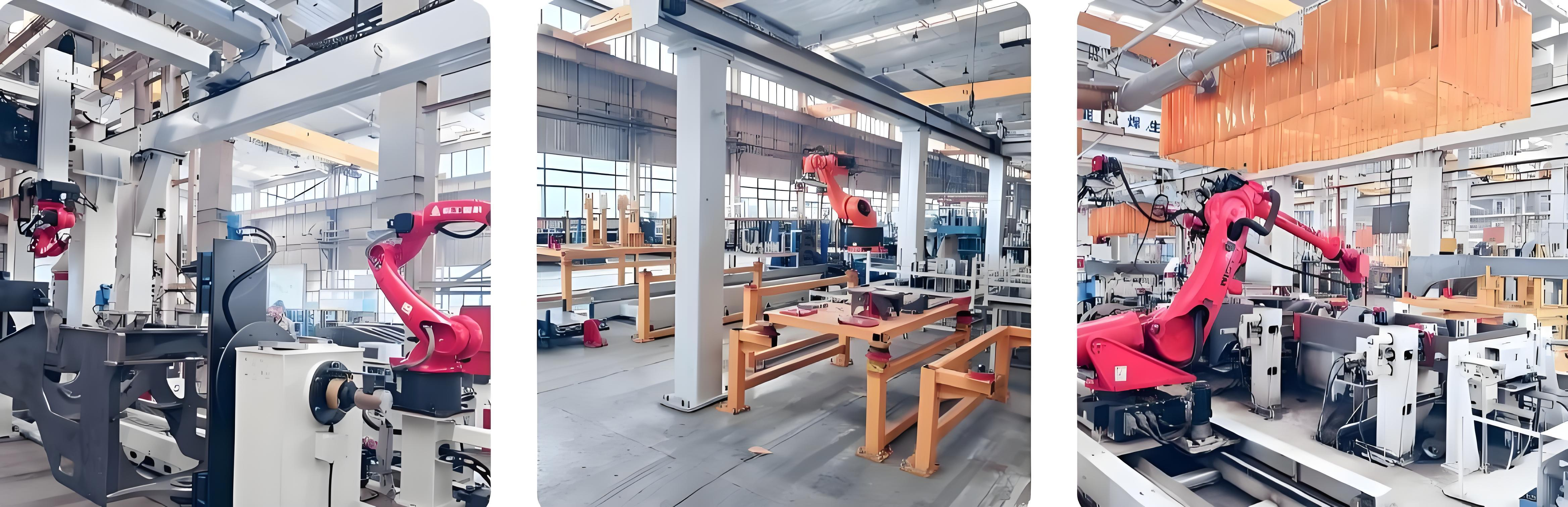 Flexible Standard Robotic Welding Workstation For Engineering Equipment And Shipbuilding