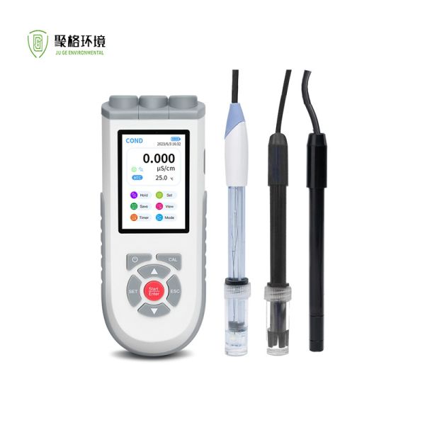 Portable PH / Dissolved Oxygen / Conductivity Three Channels Multi-parameter