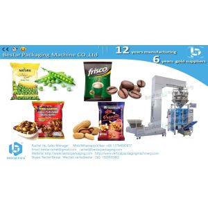 Automatic packing machine making plastic pouch customized weighing function with