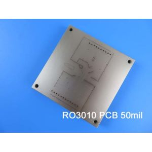 Rogers RO3010 PCB ceramic-filled PTFE composites with ENIG for RF Applications