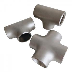  ANSI B16.9 SS Reducing Tee SCH40S Butt Weld Ends 19mm Stainless Steel Tube Fittings Manufactures