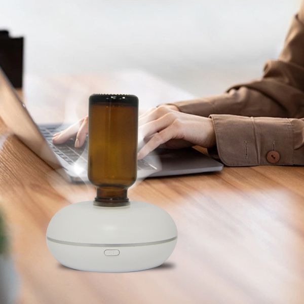 Wireless Aromatherapy Diffuser with Seven-Color Ambient Light Built-in Lithium Battery and Intelligent Sensing