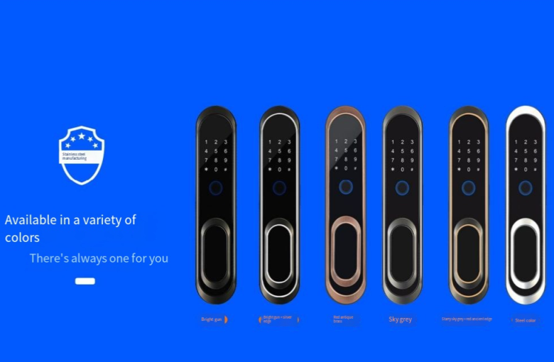 ELA E-556 Automatic Door Smart Lock Opens By Touch Without Pressing Handle