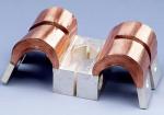 Bare Copper Wire 99.99% Flexible Copper Busbar Connection , Laminated Copper