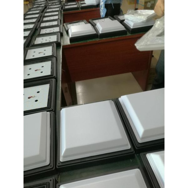 10W Square Bulkhead Wall Light / 800lm Outside Bulkhead Lights With Driver