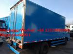 Factory customized best price JAC 4*2 LHD freezer refrigerator van truck for