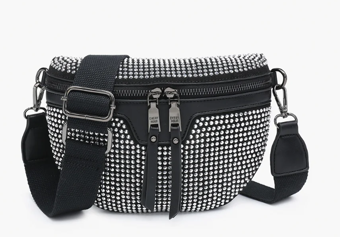 Kai Rhinestone Belt Bag