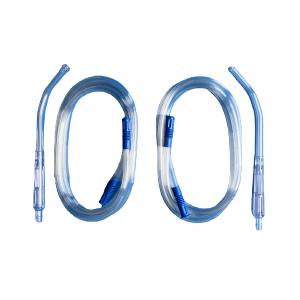  PVC Medical Suction Tubes , Suction Connecting Tube With Yankauer Handle Manufactures
