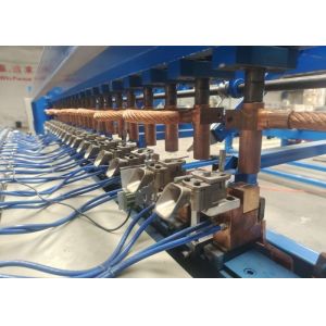 Material CuCrZr Hole Size 10*10cm Reinforced Mesh Welding Machine Panasonic PLC
