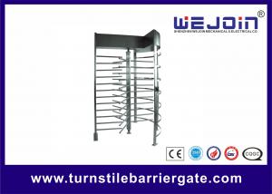  Exhibition Stainless Steel Access Control Turnstile Gate Standard RS485 Manufactures