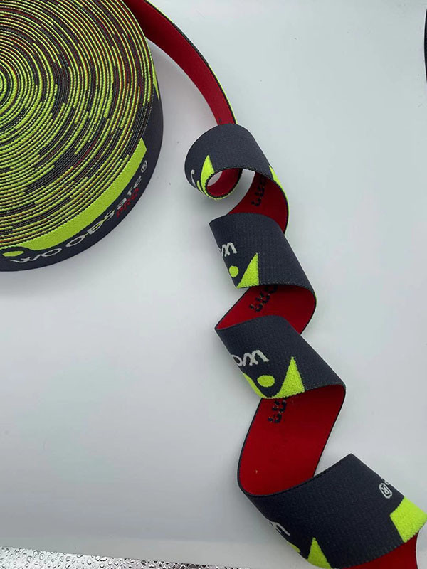 New Arrival Cycling Elastic Band Custom Printed Jacquard Elastic Webbing