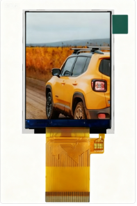 Quality 2.4 Inch IPS TFT LCD Display with 350 cd/m² Brightness 240x320 Resolution and 40 Pin MCU 16 Bit Interface for sale