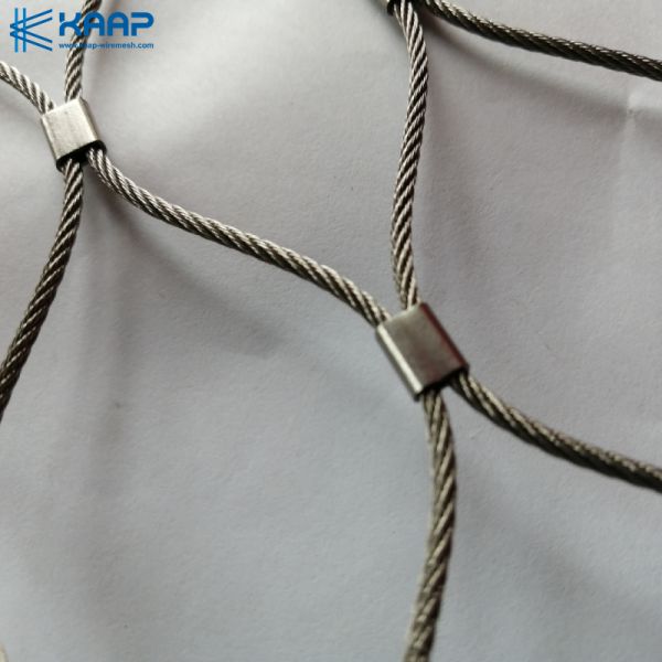 Construction Diamond Decorative Woven Wire Mesh