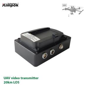 20km Drone VTX Digital HD UAV Video Transmitter AES Encryption HD-MI Input