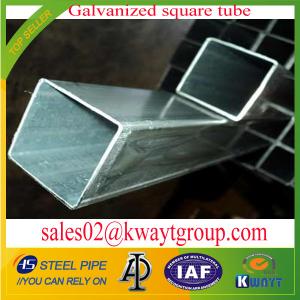  Galvanized Square pipe/tubing Manufactures