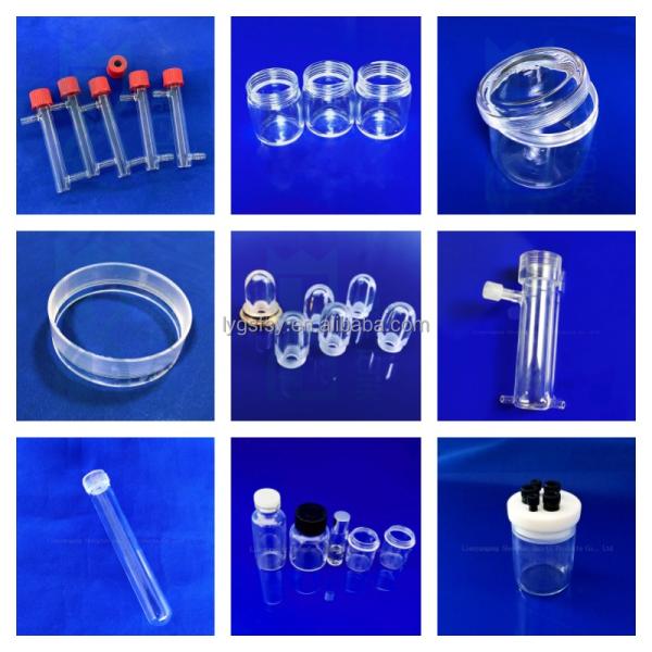 Quality CNC precision processing of high-temperature-resistant quartz threaded tubes for sale