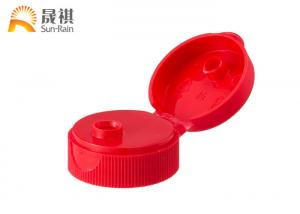  Red Plastic Cap Round Pump For Shampoo Bottle Caps Various Sizes SR204A Manufactures