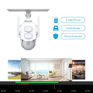 Motion Detection Two-way Audio New Wireless Garden Lights Security Monitoring 4G