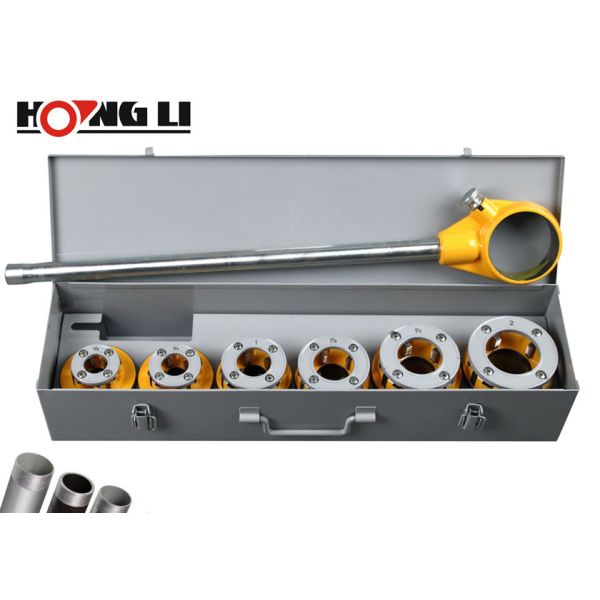 Quality Easy carrying Manual Ratchet Threaders 1/2" to 2" With Metal Case for sale