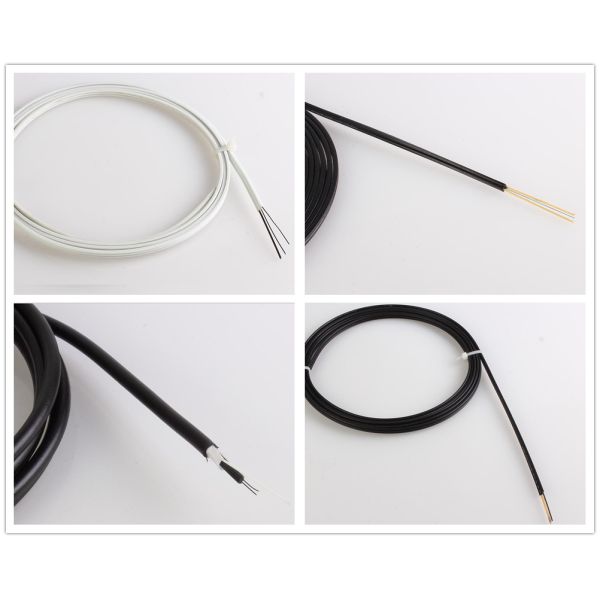 G652D Singlemode FTTH Fiber Optic Drop Cable For FTTH Network Fiber Optic Cable