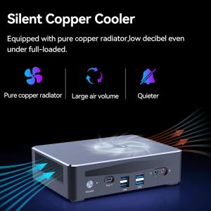 Core i5 1240P Intel Mini PC With DDR4 64G Dual Ethernet Dual HDMI For Home