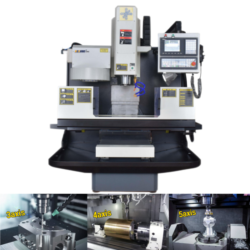 China 900mm X Axis VMC 4 Axis Machine 1500x420mm Work Table For Metal Processing on sale