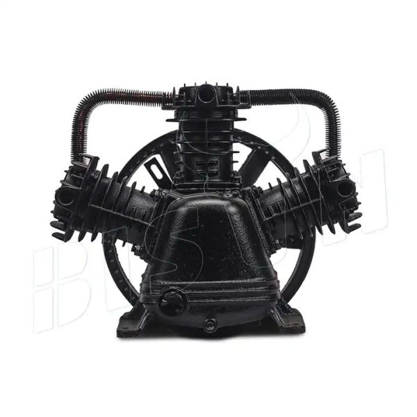 Positive Displacement 8Bar Reciprocating Piston Compressor head Three Cylinder