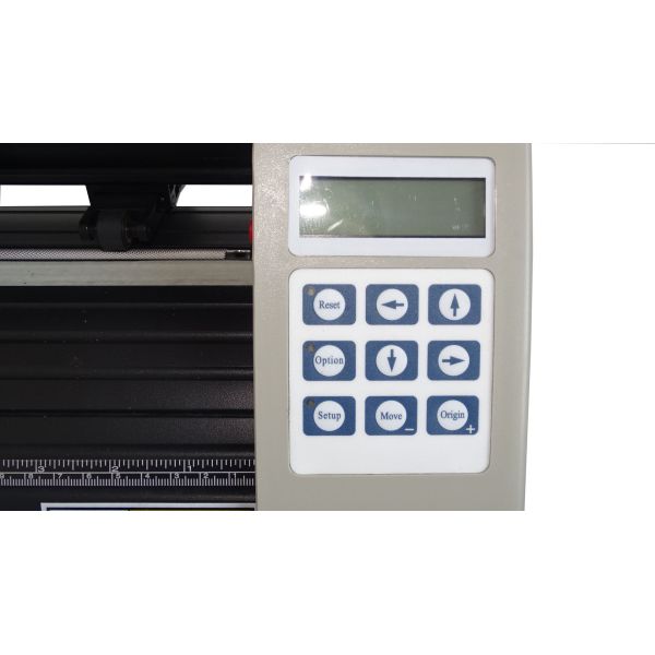 Grey Stepper Motor 630mm 25 Inch Stickering Cutting Machine