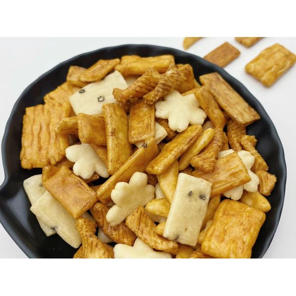 Soy Sauce Crispy Rice Crackers
