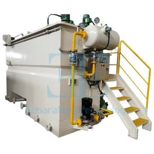  Dissolved Air Flotation DAF System with Microbubbles Generating Subsurface Capture and Automatic Slagging for Wastewater Treatment Manufactures
