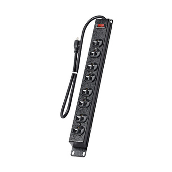 8 outlet Power Strip and Extension Socket With 15A Circuit Breaker Surger
