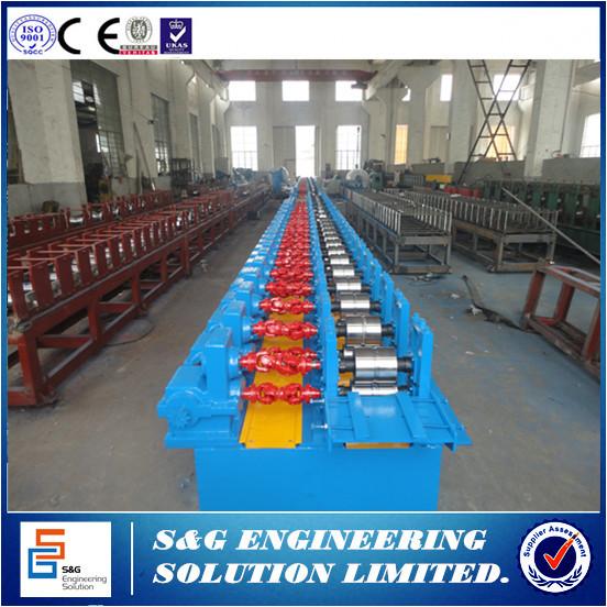 Quality 11KW / 380V Cold Roll Forming Machine , 45mm Shaft Shutter Rolling Machine 37 Stations for sale