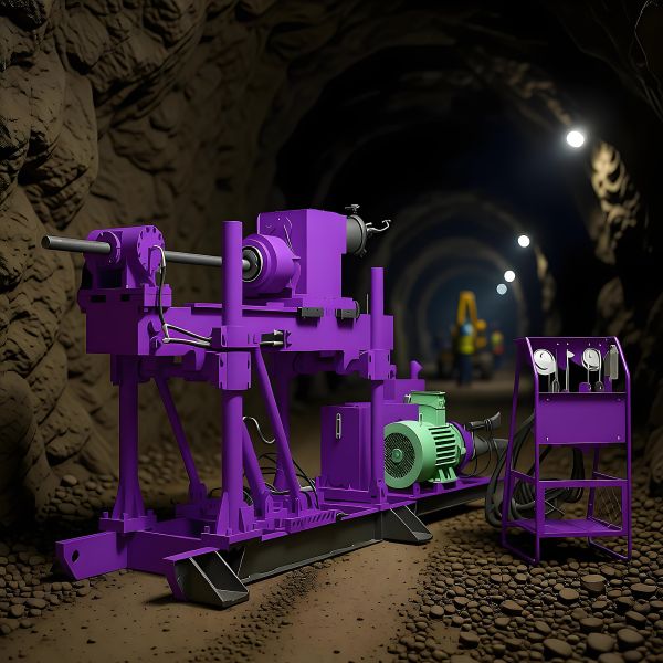 Mobile Small Core Drilling Rig High Torque and Thrust Required Diamond Core Drill Machine