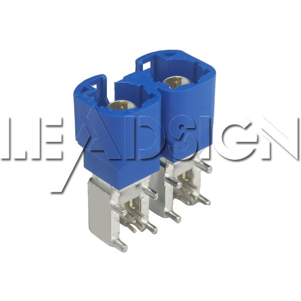 2X4Pin Blue C Code HSD Connector for Advanced Driver Assistance Systems