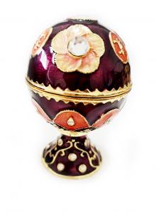  Faberge Egg Trinket Box Faberge Egg Trinket Box Egg Shaped Jewelry Box for Women Egg Trinket Box Gift Birthday Gifts Manufactures