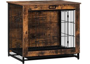  Dog Cage,Dog Crate Furniture, Wooden Pet Furniture with Pull-Out Tray, Home and Indoor Use Manufactures