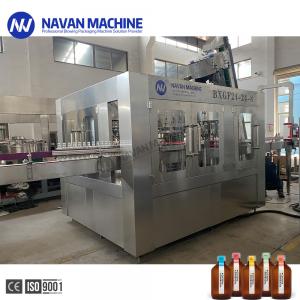  Automatic Glass Bottle Non Gas Liquid Kombucha Washing Filling Capping Machine Manufactures
