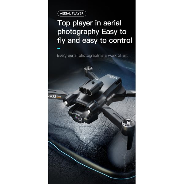 Multi-angle Shot Lf 632 Obstacle Avoidance Recognition Drone With Maximum Flight Time 13 Minutes Design Drone 3D Flip