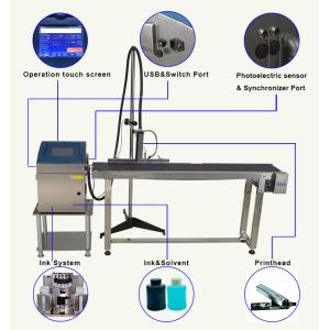 Leadjet Easy Operate Dot Matrix Date Inkjet Coding Machine For Cardboard Box