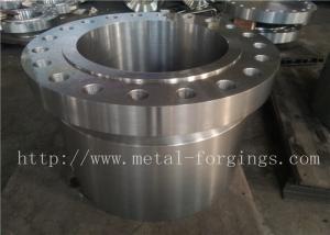  Carbon Steel Flange Forgings Q + T Heat Treatment PN250 Class1500 WN RTJDN100 NPS4&quot; DN150 NPS6&quot; DN300 Manufactures