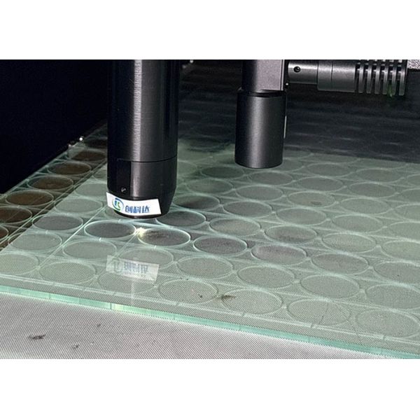 Laser Glass Cutting Machine integrated with advanced software for customizable cutting patterns and workflow management To Accuracy±0.01mm