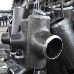  Customized 1/2 Inch Carbon Steel Reducing Tee Butt Weld Fittings Manufactures