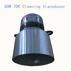 China 60 W 70K High Frequency Ultrasonic Transducer , Ultrasonic Cleaning Transducer And Sensor on sale