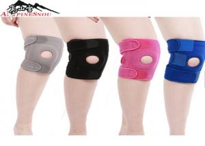Adjustable Elasticity Neoprene Knee Support Brace Breathable For Sport Protection